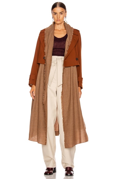 Two Tone Long Jacket