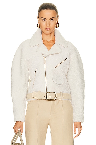 Shearling Short Jacket