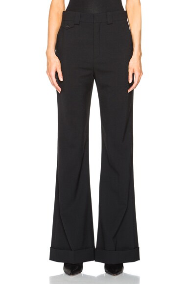 Stretch Wool Tailoring Trousers