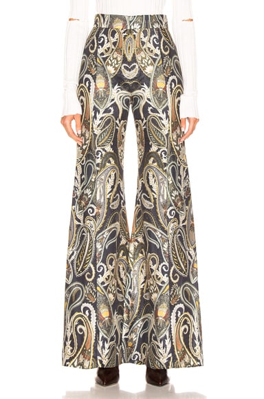 Paisley Print Pant