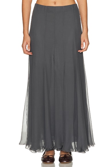 Sheer Maxi Skirt