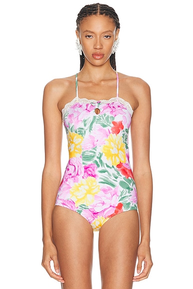 Floral Bodysuit Top