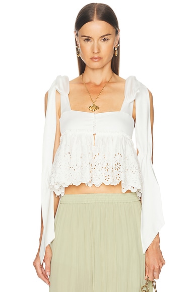 Ruffled Cami Top