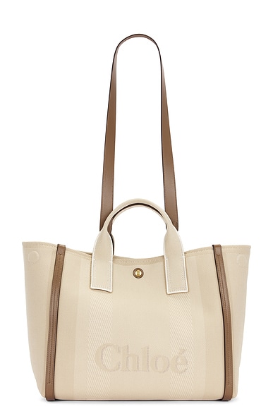 Chloe Carry Large Handbag in Vegetal Beige