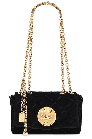 Chloe Heritage Bag in Black