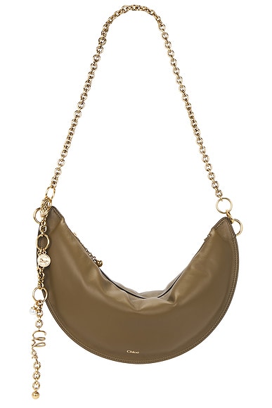 Chloe Icons Hobo Bag in Fir Green