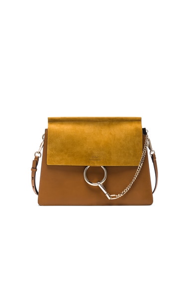 Medium Leather Faye Bag