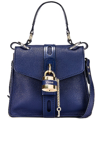 Chloe Small Aby Day Bag in Captive Blue | FWRD