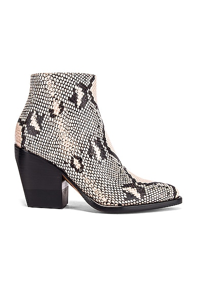 Python Print Ankle Boots