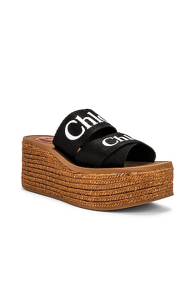 Chloé Women's Chc21u44908001 Black Other Materials Sandals - Atterley