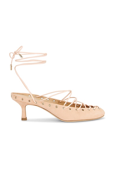 Chloe Ghilies Sandal in Peachy Pink