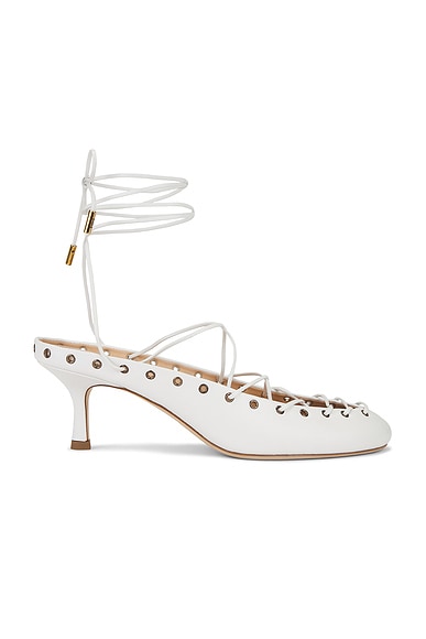 Chloe Ghilies Sandal in White