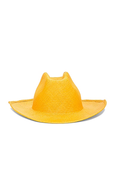 Clyde Cowboy Hat in Yellow