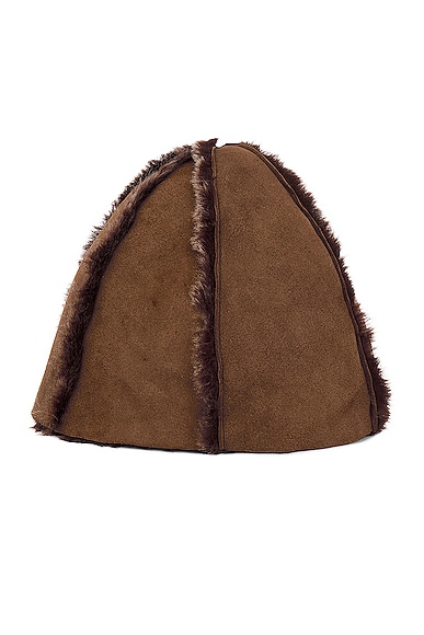 Peachbasket Hat in Brown