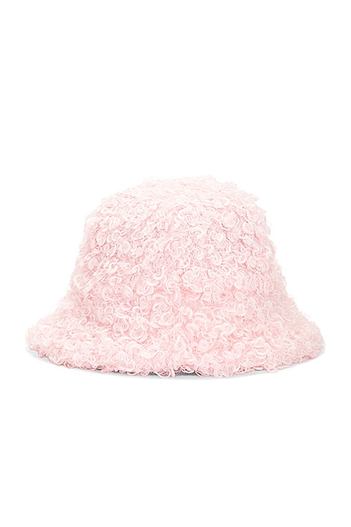 Shop Clyde Sierra Hat In Pink Curl