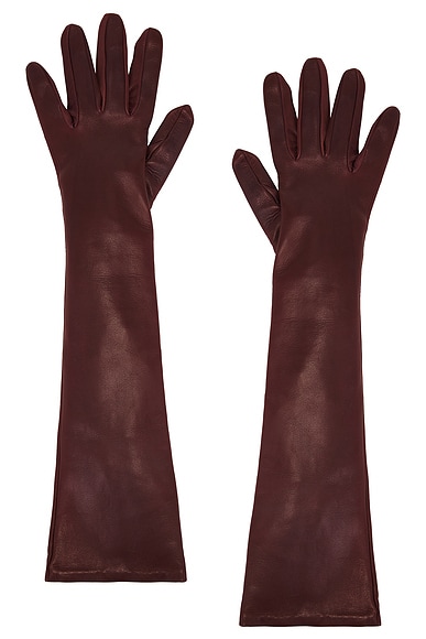 Clyde Margo Gloves in Crimson