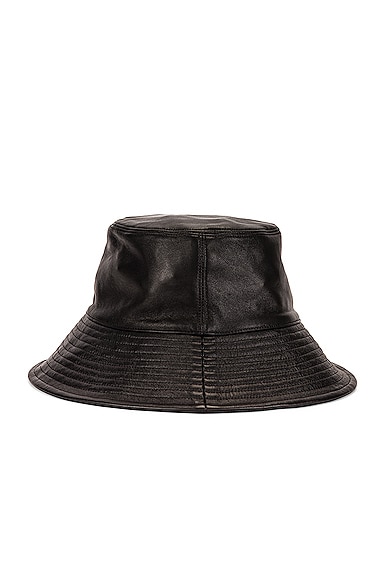 Lambskin Ebi Bucket Hat