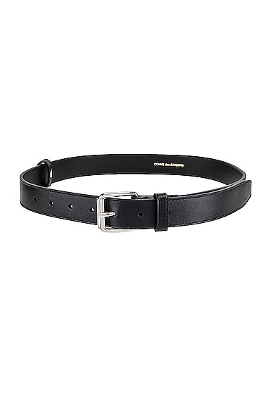 COMME DES GARCONS WALLET | Logo Belt | Leather Belt