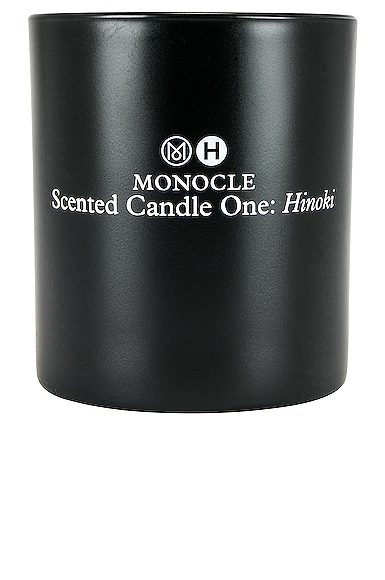 Comme Des Garcons Monocle 01 Hinoki Candle in Black