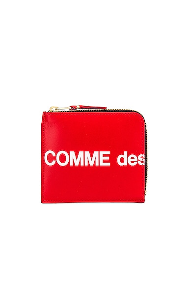Huge Logo Wallet in Red