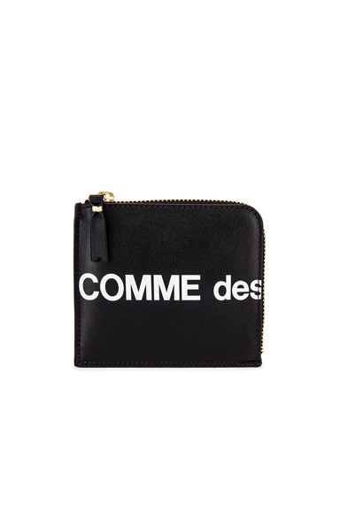 Shop Comme Des Garçons Huge Logo Wallet
