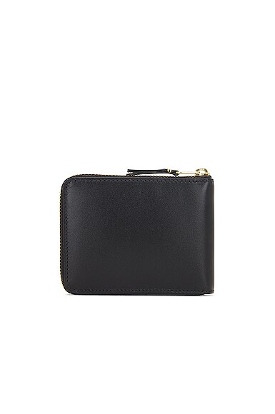 Shop Comme Des Garçons Classic Leather Zip Wallet In Black
