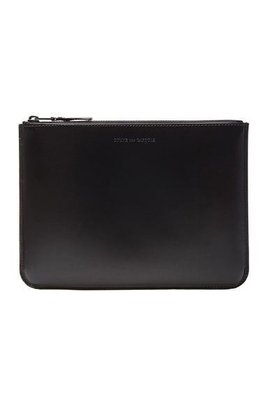 COMME des GARCONS Pouch in Very Black