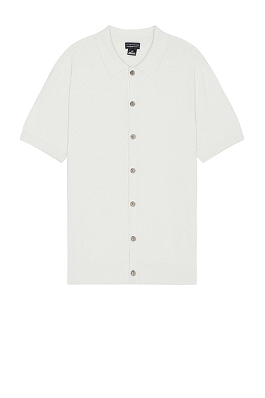 Short Sleeve Micro Boucle Shirt