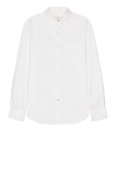 Oxford Solid Long Sleeve Shirt in White
