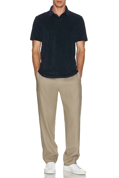 Loop Terry Johnny Collar Polo