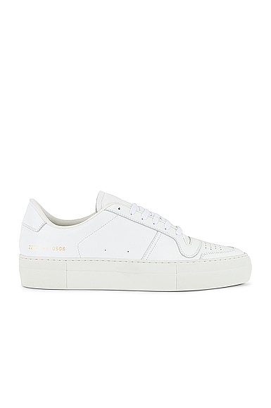 Full Court Saffiano Low Top Sneaker