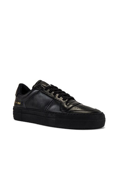 Full Court Saffiano Low Top Sneaker