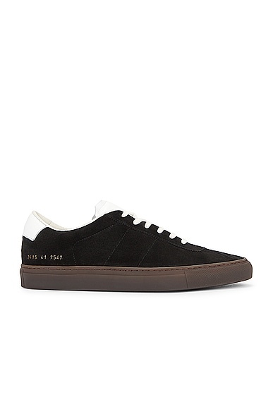 Common Projects Tennis 70 Sneaker in Black