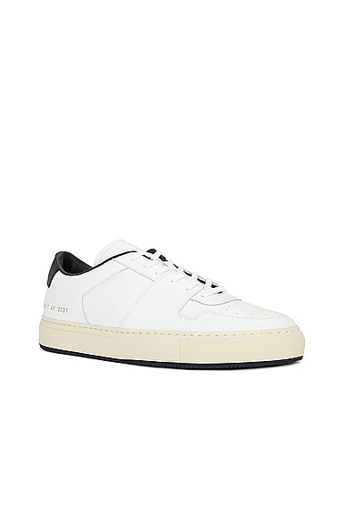 Shop Common Projects Decades Sneaker In Warm White