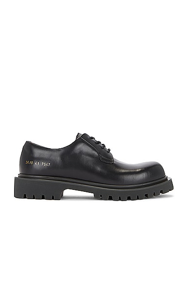 Common Projects Chunky Derby in Black