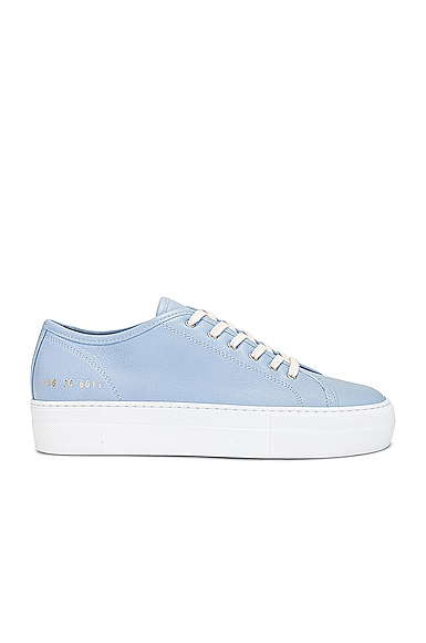 Shop Common Projects Tournament Low Classic Sneaker In Baby Blue