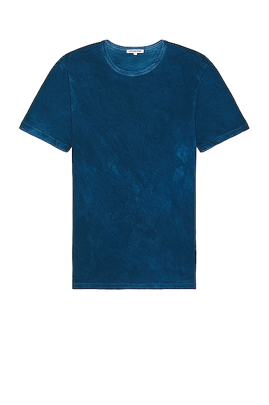 VERSACE Medusa Logo Cotton Polo in Blue | FWRD