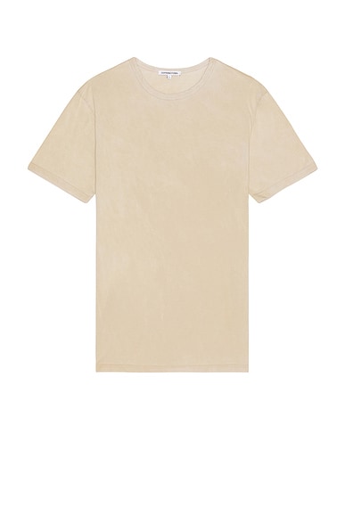 COTTON CITIZEN Classic Crewneck Tee in Vintage Cashew