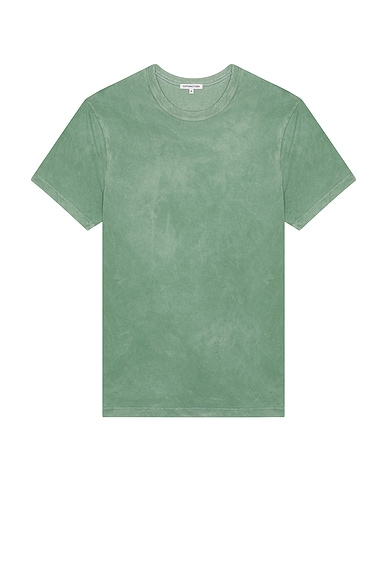 COTTON CITIZEN The Classic Crew Neck Tee in Vintage Lagoon