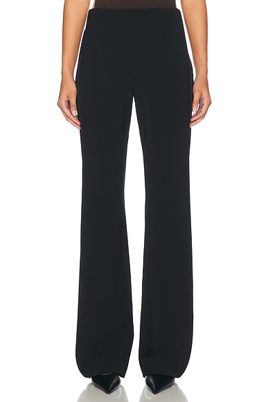 Courreges Illusion Draped Pant in Black