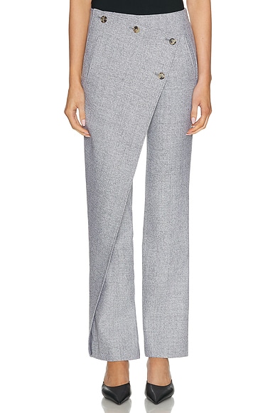 Oblique Caviar Pant