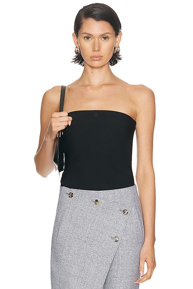 Bustier Jersey Bodysuit