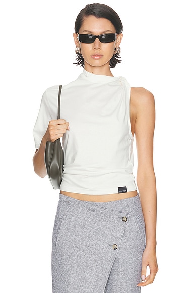 Twist Asymmetrical T-Shirt