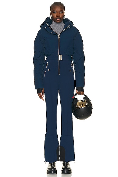 Ajax down ski suit in blue - Cordova
