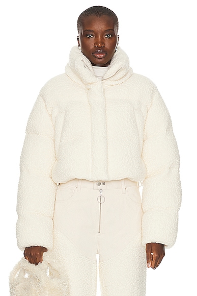 Shop Cordova Kozzy Puffer Jacket In Natural