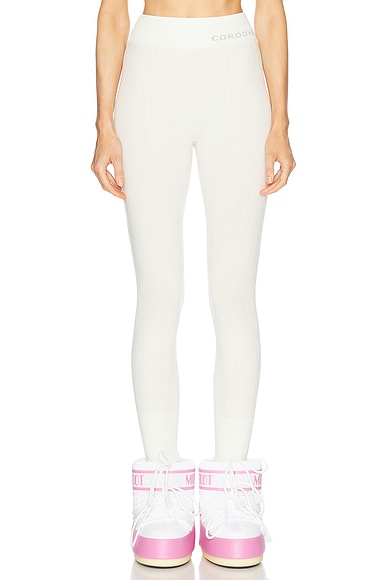 CORDOVA Sol Baselayer Legging in Alabaster