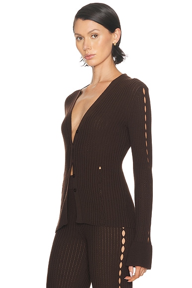 CORDOVA Savoie Top in Chocolate