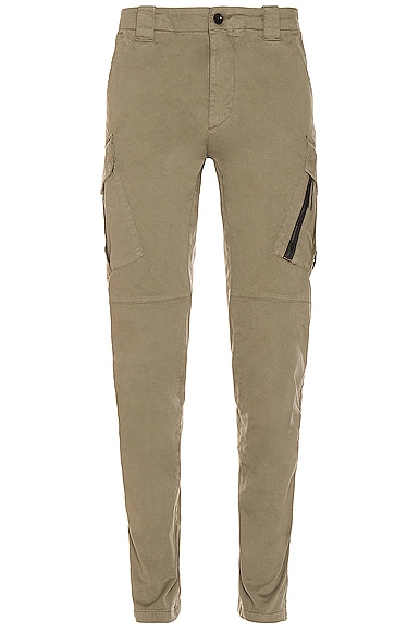 C.P. Company Tapered Pants in Stone Grey