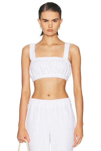 Cap d'Antibes Paulette Tank Top in Blanc
