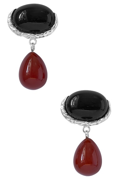 Embleme Black Cherry Earrings